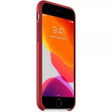 Apple Original iPhone 7/8/SE Deksel Leather Case Rød