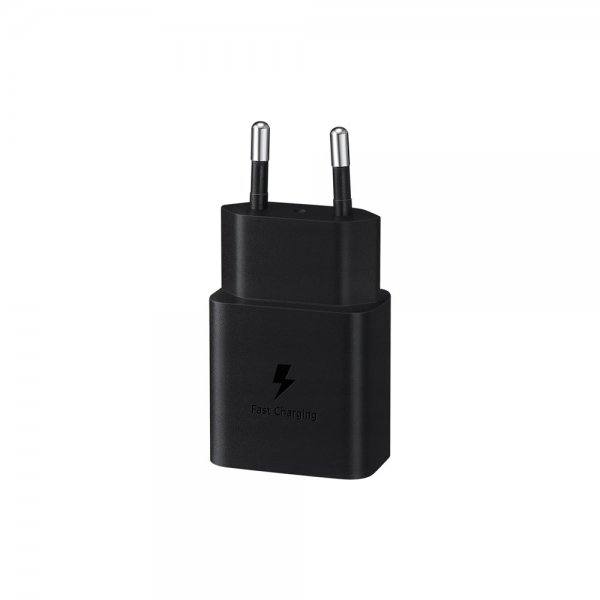 Samsung Original Lader 15W PD Power Adapter med USB-C Kabel Svart