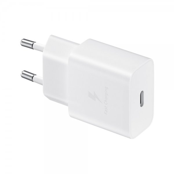 Samsung Original Lader 15W PD Power Adapter med USB-C Kabel Hvit