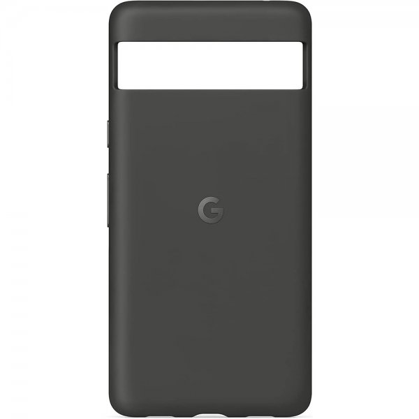 Google Original Pixel 7a Deksel Silikon Charcoal