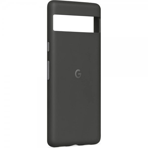 Google Original Pixel 7a Deksel Silikon Charcoal