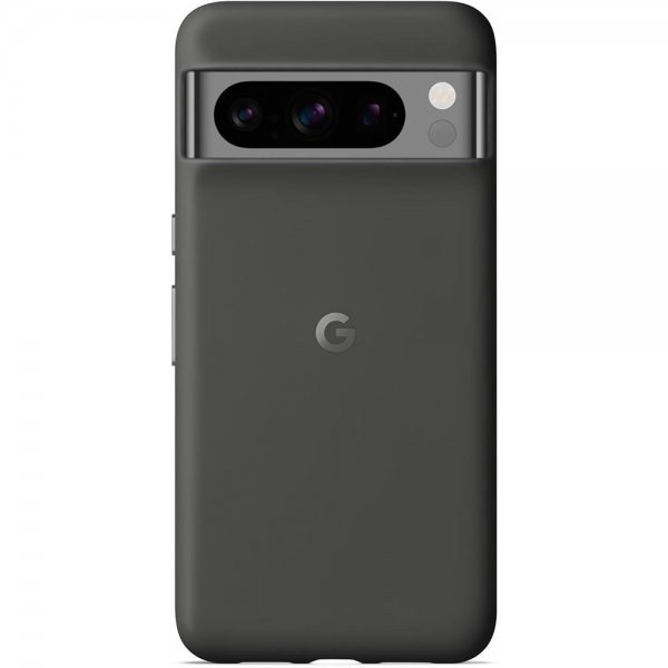 Google Original Pixel 8 Pro Deksel Silikon Charcoal