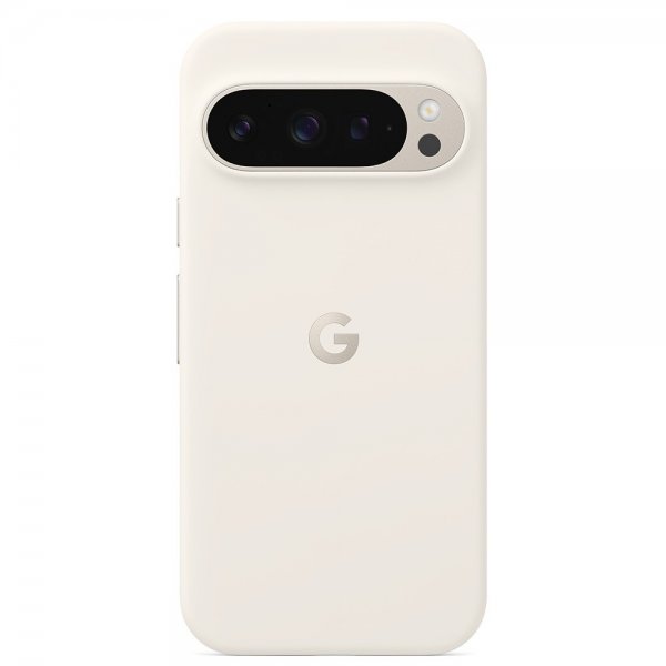 Google Original Pixel 9 Pro XL Deksel Silikon Porcelain