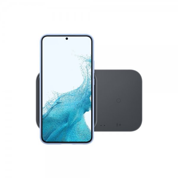 Samsung Original Trådløs lader Super Fast Wireless Charger Duo 15W Svart