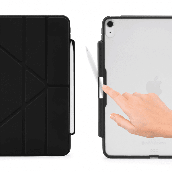 Pipetto iPad Air 10.9 (gen 4/5) Etui Origami No3 Svart
