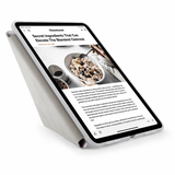 Pipetto iPad Air 11 (M2/M3) Etui Origami No1 Original Case Metallic Lilla