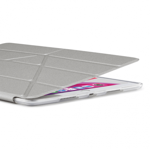 Pipetto iPad 10.2 (gen 7/8/9) Etui Metallic Origami Sølv