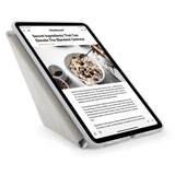 Pipetto iPad Pro 13 (M4/M5) Etui Origami No1 Original Case Hvit