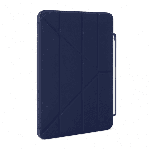 Pipetto iPad Air 11 (M2/M3) Etui Origami No3 Pencil Case Mørkeblå