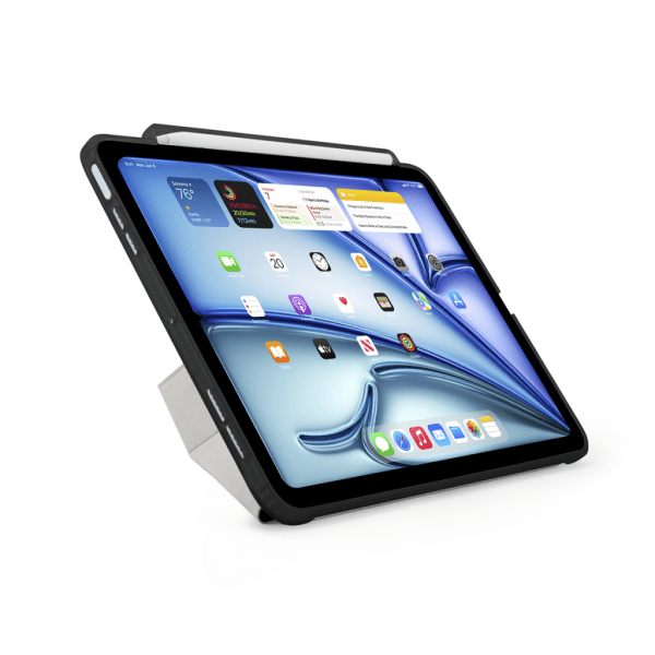 Pipetto iPad Air 11 (M2/M3) Etui Origami No3 Pencil Case Svart