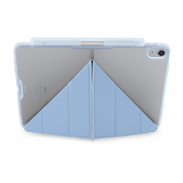 Pipetto iPad Air 11 (M2/M3) Etui Origami No3 Pencil Case Lyseblå