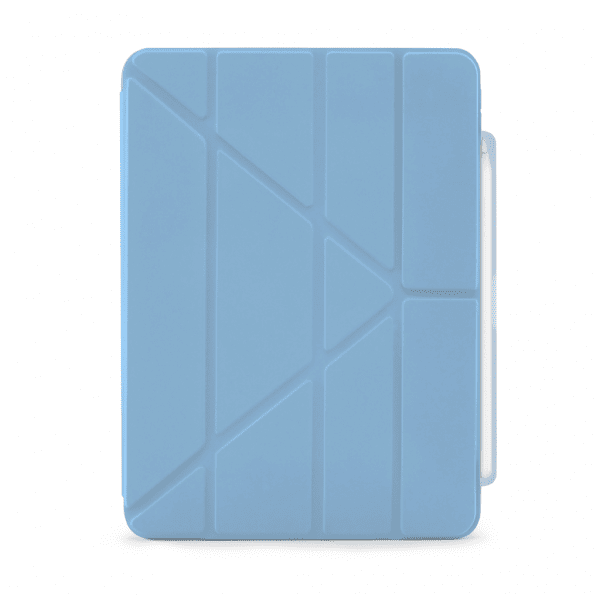 Pipetto iPad Air 11 (M2/M3) Etui Origami No3 Pencil Case Lyseblå