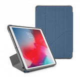 Pipetto iPad Air 2019 (gen 3)/iPad Pro 10.5 Etui Origami Shield Marineblå
