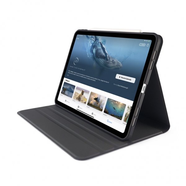 Pipetto iPad Air 11 (M2/M3) Etui Origami No5 Rotating Folio Case Svart