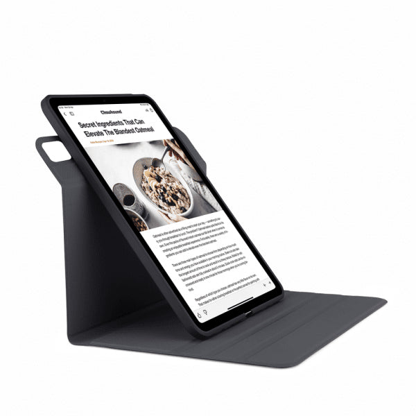 Pipetto iPad Pro 13 (M4/M5) Etui Origami No5 Rotating Folio Case Svart
