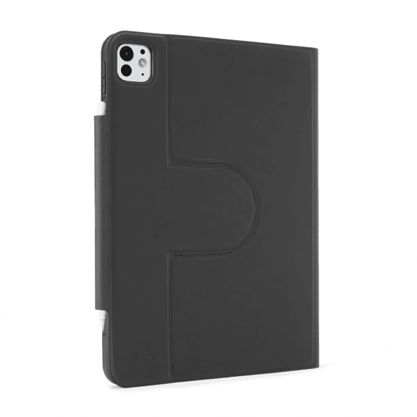 Pipetto iPad Pro 13 (M4/M5) Etui Origami No5 Rotating Folio Case Svart