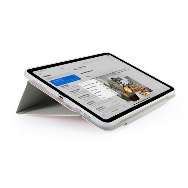 Pipetto iPad Air 11 (M2/M3)/iPad Air 10.9 (gen 4/5) Etui Origami No6 Stand Rosa