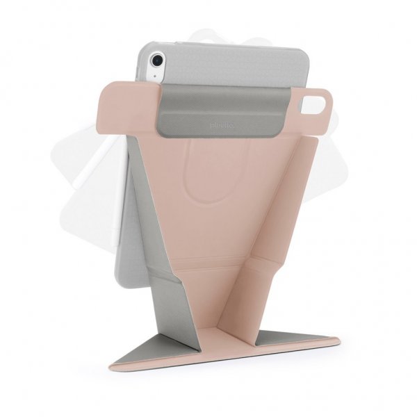 Pipetto iPad Air 11 (M2/M3)/iPad Air 10.9 (gen 4/5) Etui Origami No6 Stand Rosa