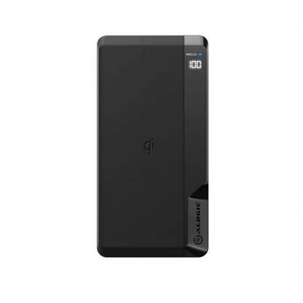 ALOGIC USB-C 10.000mAh Wireless Power Bank Ultimate Svart