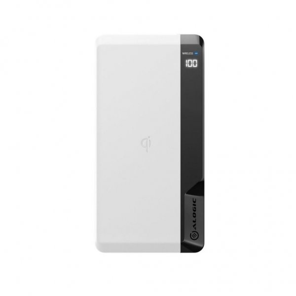 ALOGIC USB-C 10.000mAh Wireless Power Bank Ultimate Hvit