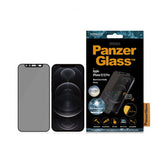 PanzerGlass iPhone 12/iPhone 12 Pro Skjermbeskytter Edge-to-Edge Camslider Privacy