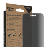 PanzerGlass iPhone 14 Pro Skjermbeskytter Ultra-Wide Fit Privacy