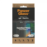PanzerGlass iPhone 14 Pro Skjermbeskytter Ultra-Wide Fit Privacy EasyAligner
