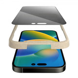 PanzerGlass iPhone 14 Pro Skjermbeskytter Ultra-Wide Fit Privacy EasyAligner