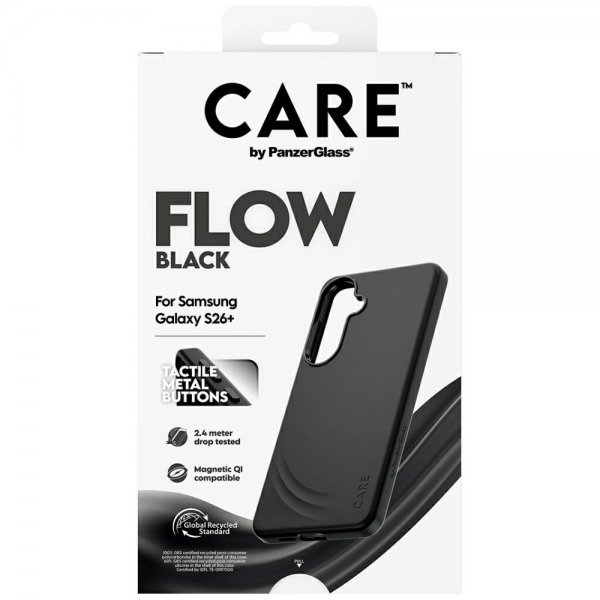CARE by PanzerGlass Samsung Galaxy S26 Plus Deksel Flow MagSafe Svart
