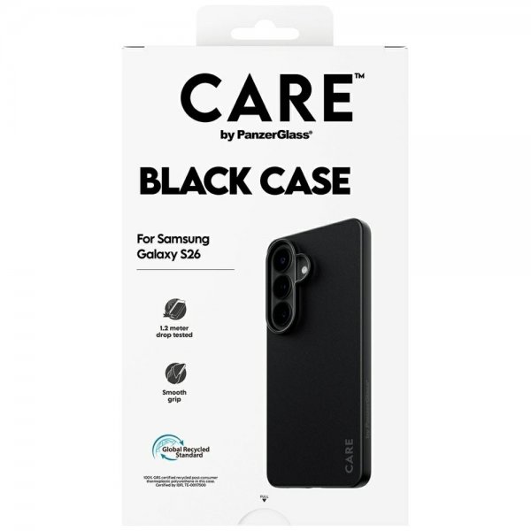 CARE by PanzerGlass Samsung Galaxy S26 Deksel TPU Svart