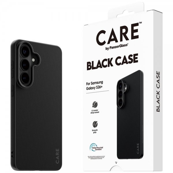 CARE by PanzerGlass Samsung Galaxy S26 Plus Deksel TPU Svart