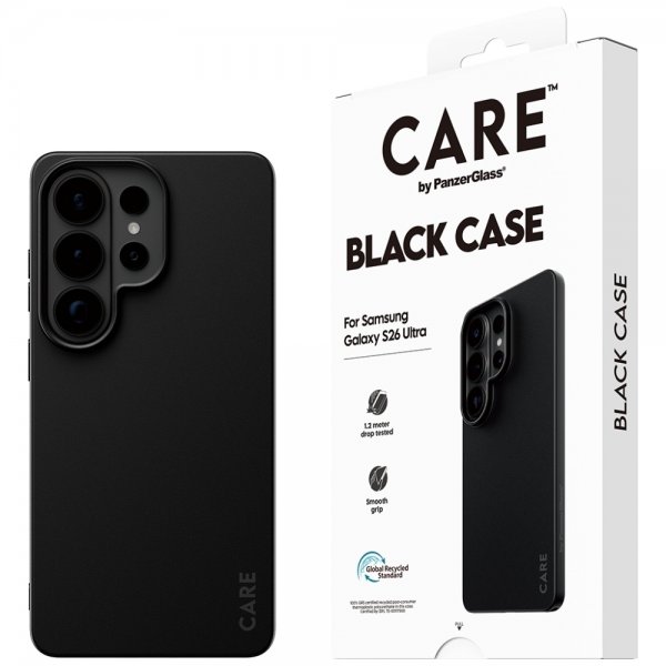 CARE by PanzerGlass Samsung Galaxy S26 Ultra Deksel TPU Svart