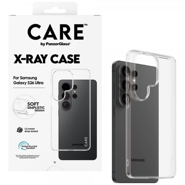 CARE by PanzerGlass Samsung Galaxy S26 Ultra Deksel X-Ray Transparent