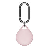 KeyBudz AirTag Holder Secure Dock 4-pk Rosa