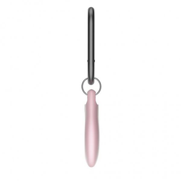 KeyBudz AirTag Holder Secure Dock 2-pk Rosa