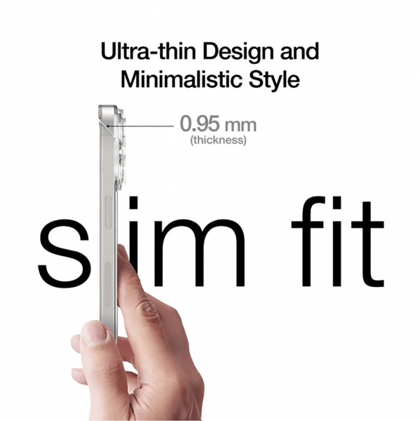Just Mobile iPhone 15 Pro Deksel TENC Slim Fit Klar