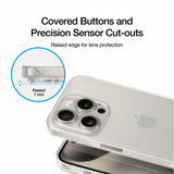 Just Mobile iPhone 15 Pro Deksel TENC Slim Fit Frost