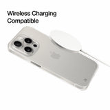 Just Mobile iPhone 15 Pro Deksel TENC Slim Fit Frost