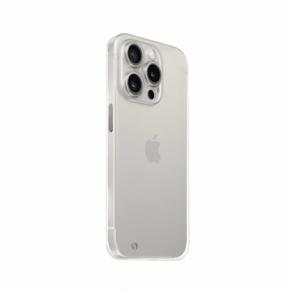 Just Mobile iPhone 15 Pro Deksel TENC Slim Fit Frost