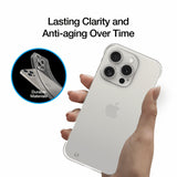 Just Mobile iPhone 15 Pro Max Deksel TENC Slim Fit Frost