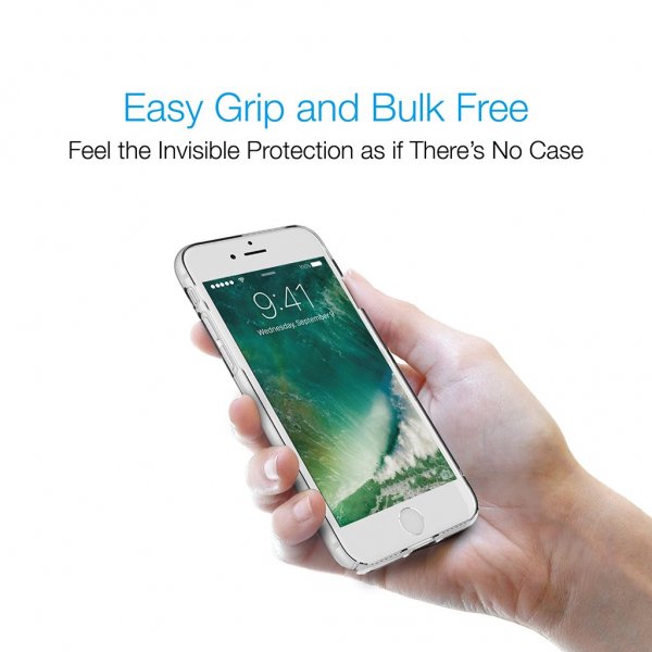 Just Mobile iPhone 7/ 8 Plus Skall TENC TPU Svart