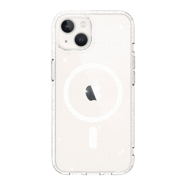 Just Mobile iPhone 14 Deksel TENC BlingBling MagSafe Transparent
