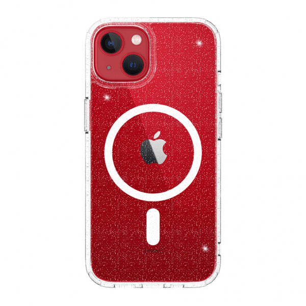 Just Mobile iPhone 14 Deksel TENC BlingBling MagSafe Transparent