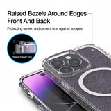 Just Mobile iPhone 14 Pro Deksel TENC BlingBling MagSafe Transparent