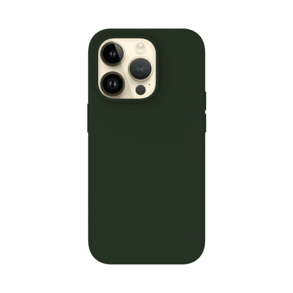 Just Mobile iPhone 14 Pro Deksel TENC Silicone MagSafe Grønn