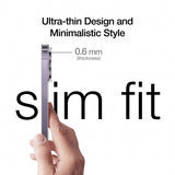 Just Mobile iPhone 14 Pro Deksel TENC Slim Fit Transparent