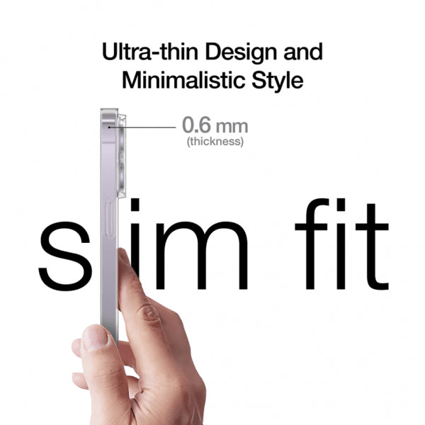 Just Mobile iPhone 14 Pro Deksel TENC Slim Fit Frost