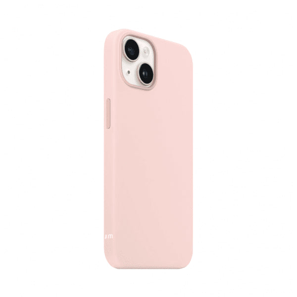 Just Mobile iPhone 14 Deksel TENC Silicone MagSafe Rosa
