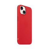Just Mobile iPhone 14 Deksel TENC Silicone MagSafe Rød