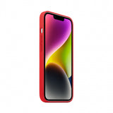 Just Mobile iPhone 14 Deksel TENC Silicone MagSafe Rød